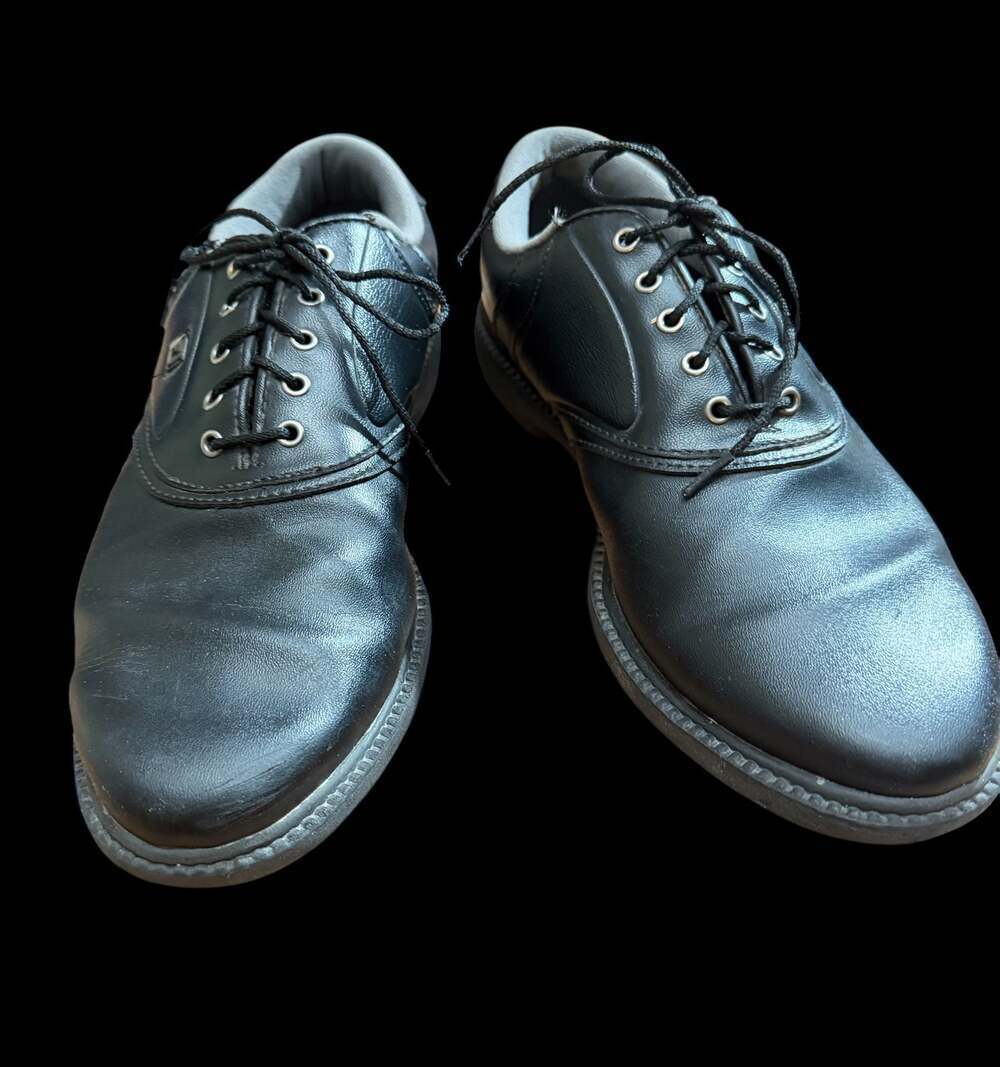 FootJoy FJ Originals Men's Black Leather Golf Shoes